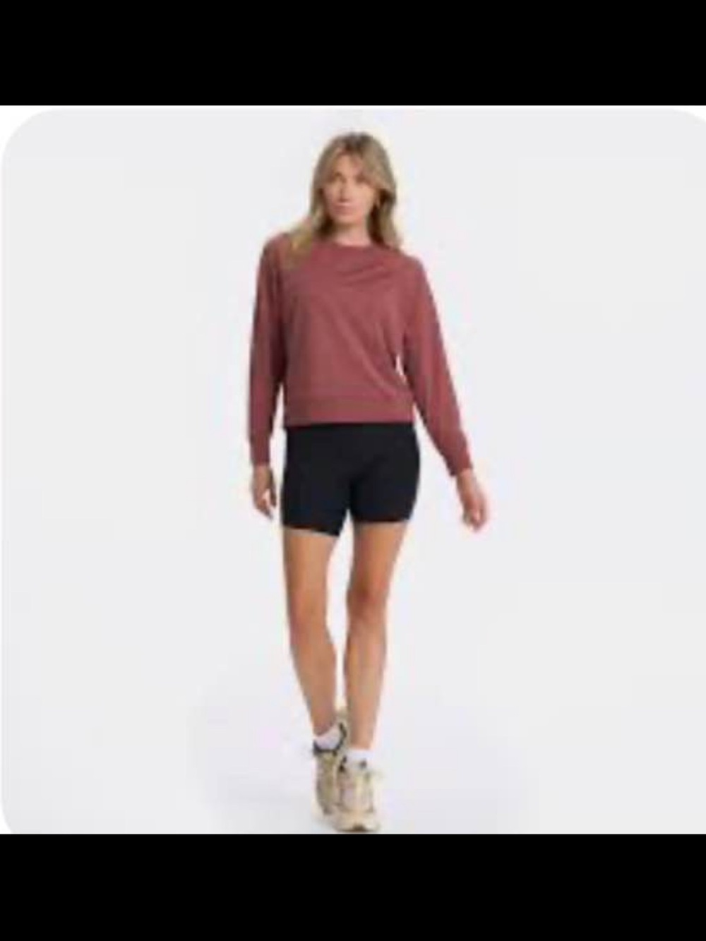 Vuori halo crewneck pullover XS